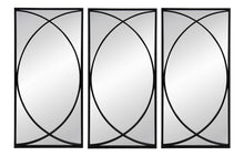 Load image into Gallery viewer, Set of 3 Atika Black Mirror - SML