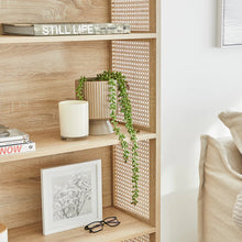 Load image into Gallery viewer, Sally Tall Rattan Bookshelf