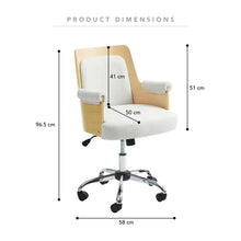 Load image into Gallery viewer, Juliet Office Chair White
