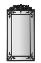 Load image into Gallery viewer, French Royal Black Traditional Antique Full Length Mirror