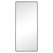 Load image into Gallery viewer, Luna 180cm Rectangle Front Illuminated Mirror Black