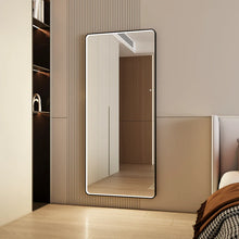 Load image into Gallery viewer, Luna 180cm Rectangle Front Illuminated Mirror Black