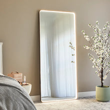 Load image into Gallery viewer, Luna 180cm Rectangle Front Illuminated Mirror Black