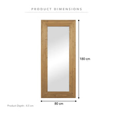 Load image into Gallery viewer, Willow 180cm Framed Mirror