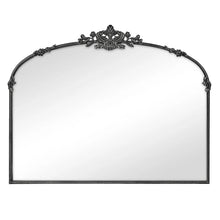 Load image into Gallery viewer, Abbey 100 cm Baroque French Black Wall Mirror - SML