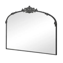 Load image into Gallery viewer, Abbey 100 cm Baroque French Black Wall Mirror - SML