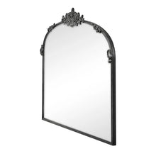 Load image into Gallery viewer, Abbey 100 cm Baroque French Black Wall Mirror - SML