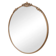 Load image into Gallery viewer, Abbey 80cm French Baroque Round Mirror Gold - SML