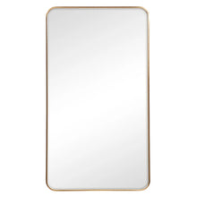 Load image into Gallery viewer, Gia 100cm Rounded Rectangle Mirror Gold