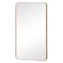 Load image into Gallery viewer, Gia 100cm Rounded Rectangle Mirror Gold