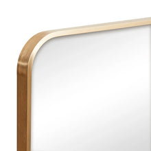 Load image into Gallery viewer, Gia 100cm Rounded Rectangle Mirror Gold