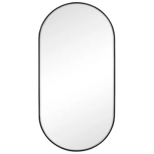 Load image into Gallery viewer, Zoe 120cm Oval Mirror Black