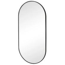 Load image into Gallery viewer, Zoe 120cm Oval Mirror Black