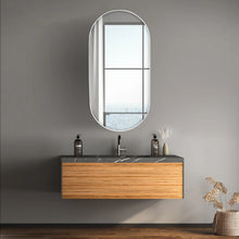 Load image into Gallery viewer, Zoe 120cm Oval Mirror White
