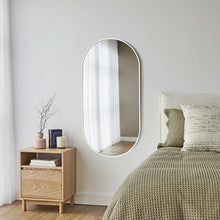 Load image into Gallery viewer, Zoe 120cm Oval Mirror White