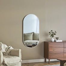 Load image into Gallery viewer, Zoe 120cm Oval Mirror White