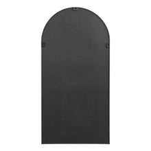 Load image into Gallery viewer, White Hamptons Arch Metal Mirror Full Length 100x200 cm