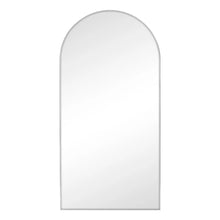 Load image into Gallery viewer, White Hamptons Arch Metal Mirror Full Length 100x200 cm