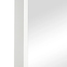 Load image into Gallery viewer, White Hamptons Arch Metal Mirror Full Length 100x200 cm