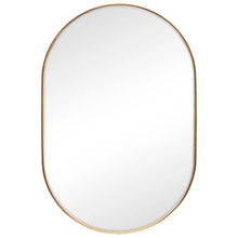 Load image into Gallery viewer, Zoe 90cm Oval Mirror Gold