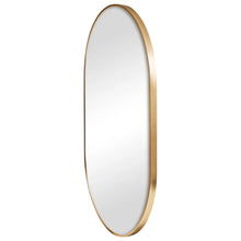 Load image into Gallery viewer, Zoe 90cm Oval Mirror Gold