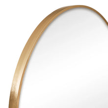 Load image into Gallery viewer, Zoe 90cm Oval Mirror Gold