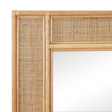 Load image into Gallery viewer, Cove Rattan 180cm Rectangle Mirror