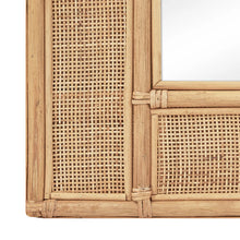 Load image into Gallery viewer, Cove Rattan 180cm Rectangle Mirror