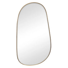 Load image into Gallery viewer, Sage 110cm Organic Mirror Gold
