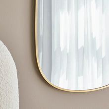 Load image into Gallery viewer, Sage 110cm Organic Mirror Gold