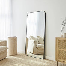 Load image into Gallery viewer, Ivy 165cm Rounded Mirror Black