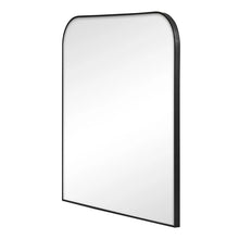 Load image into Gallery viewer, Ivy 90cm Rounded Mirror Black
