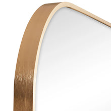 Load image into Gallery viewer, Ivy 90cm Rounded Mirror Gold