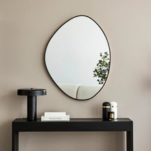 Load image into Gallery viewer, Kai 90cm Pebble Mirror Black