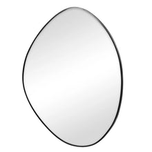 Load image into Gallery viewer, Kai 90cm Pebble Mirror Black
