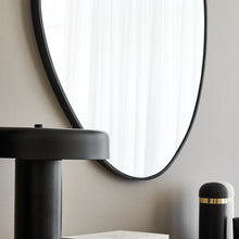 Load image into Gallery viewer, Kai 90cm Pebble Mirror Black