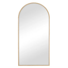 Load image into Gallery viewer, Oakleigh 200cm Arch Solid Oak Full Length Mirror Natural