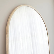 Load image into Gallery viewer, Oakleigh 200cm Arch Solid Oak Full Length Mirror Natural