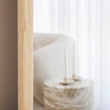 Load image into Gallery viewer, Oakleigh 200cm Arch Solid Oak Full Length Mirror Natural