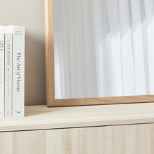 Load image into Gallery viewer, Oakleigh 80cm Solid Oak Arch Mirror Natural