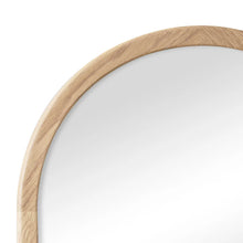 Load image into Gallery viewer, Oakleigh 80cm Solid Oak Arch Mirror Natural