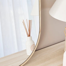 Load image into Gallery viewer, Oakleigh 70cm Oval Solid Oak Mirror Natural