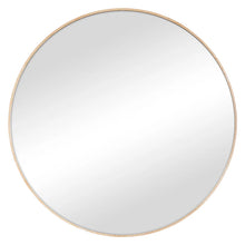 Load image into Gallery viewer, Oakleigh 80cm Round Solid Oak Mirror Natural - SML