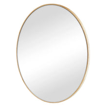 Load image into Gallery viewer, Oakleigh 80cm Round Solid Oak Mirror Natural - SML