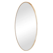 Load image into Gallery viewer, Oakleigh 80cm Round Solid Oak Mirror Natural - SML