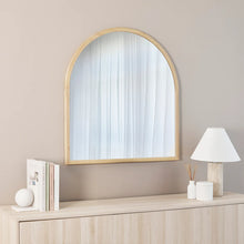 Load image into Gallery viewer, Oakleigh 85cm Arch Solid Oak Mirror Natural - SML