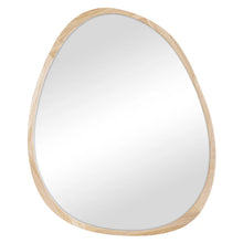 Load image into Gallery viewer, Oakleigh 72cm Organic Pebble Solid Oak Mirror Natural - SML