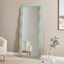 Load image into Gallery viewer, Jesse 170cm Squiggle Mirror Green