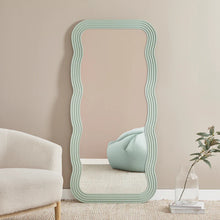 Load image into Gallery viewer, Jesse 170cm Squiggle Mirror Green