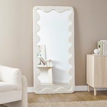 Load image into Gallery viewer, Jacky 170cm Squiggle Mirror White